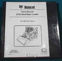 Manuel de pièces du chargeur sur chenilles Bobcat S750 Catalogue S/n Atdz11001-et suivant