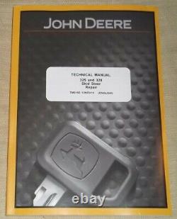 Manuel de service technique pour chargeuse sur chenilles John Deere 325 328 TM2192