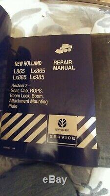 New Holland L865 Lx865 Lx885 Lx985 Mini Chargeuse Boutique Manuel De Réparation