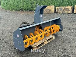 Nouveau souffleur de neige hydraulique Stanley de 2,1 m monté sur skidsteer / épandeur / Bobcat / JCB