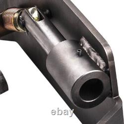 Paire d'adaptateurs de conversion rapide Skid Steer Quick Tach pour boîte de verrouillage à souder sur QTK