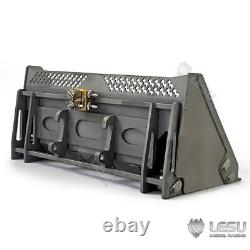 Pièces de godet ouvrable LESU pour chargeuse 1/14 Aoue LT5H Skid-Steer I6S Radio Car