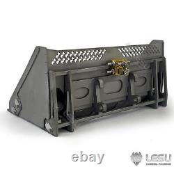 Pièces de godet ouvrable LESU pour chargeuse 1/14 Aoue LT5H Skid-Steer I6S Radio Car