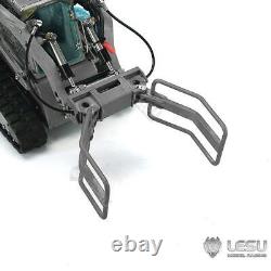 Pince à foin en métal pour LESU 1/14 Aoue LT5 LT5H Skid Steer RC Hydraulic Loader DIY