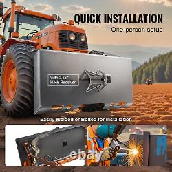 Plaque d'attache rapide pour montage sur chargeur compact VEVOR 1/4 de Skid Steer