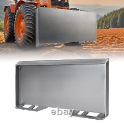 Plaque de montage universelle VEVOR 3/8 pour attache de chargeuse compacte Kubota Bobcat