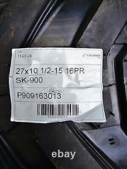 Pneu Trelleborg pour skid steer 27x10.50-15