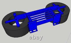 Poussoir à ensilage pour skidsteer Téléhander Chargeur Jcb John Deere Massey Case Merlo