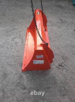 Seau de chargeur avant Kubota de 4 pieds 5 sur supports de skidsteer, bobcat, gehl, allbut, quicke