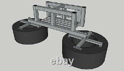 Silage Pusher Skid Steer Loader Jcb Etc Veuillez Sélectionner Les Supports À Partir De £500