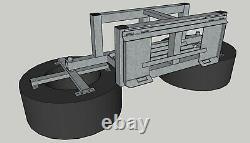 Silage Pusher Skid Steer Loader Jcb Etc Veuillez Sélectionner Les Supports À Partir De £500