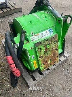 Simex PLB450 Décapeur de Tarmac £3250+TVA Attache de chargeur de pelleteuse à direction skidsteer 3cx