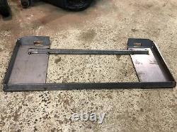 Supports de charge unique soudés pour Bobcat Skidsteer avec attaches Ghel Thomas Jcb.