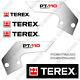 Terex Pt110 Decal Kit Skid Steer Sticker Replacements Pt 110 7 Ans Vinyle