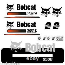 Toute modèle S450 S510 S530 S550 S570 S590 Bobcat Autocollants Reproduction Skid Steer